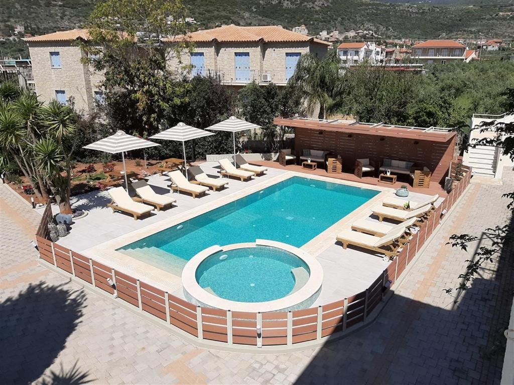 Athina Apartments Stoúpa Buitenkant foto