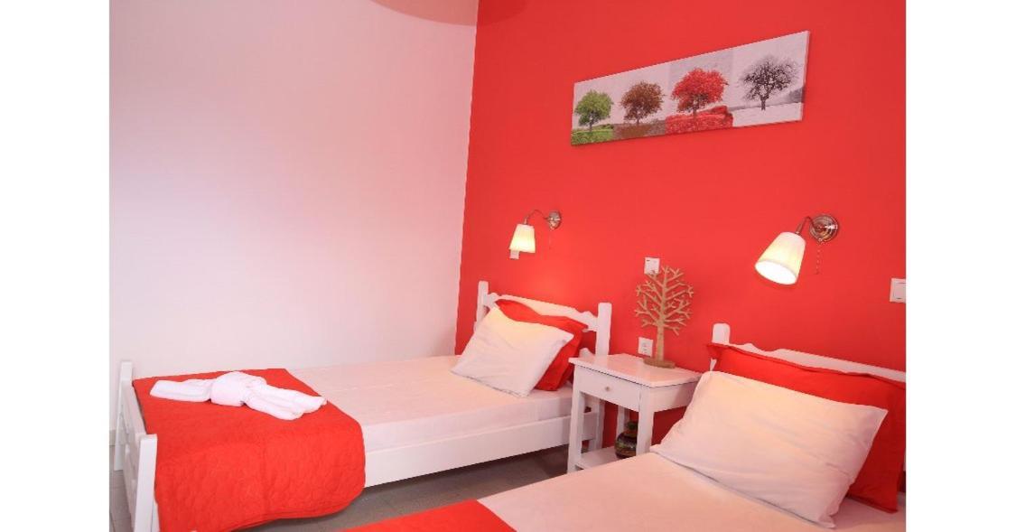 Athina Apartments Stoúpa Buitenkant foto
